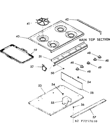 Main top section