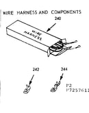 Wire harness and components