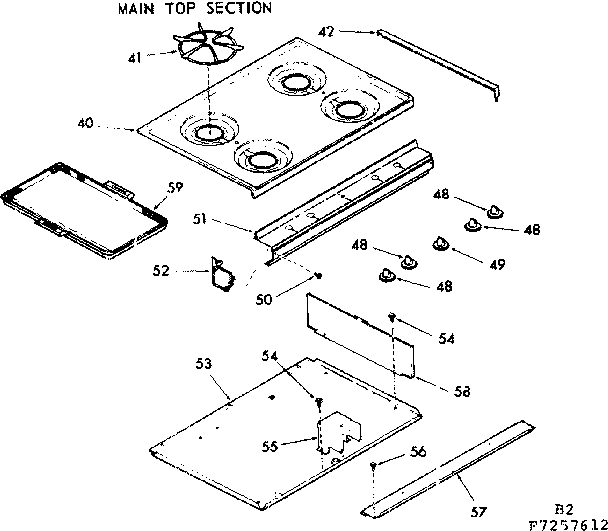 Main top section