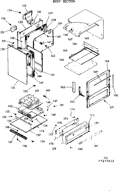 Body section