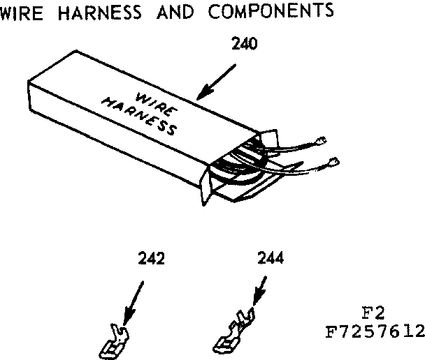 Wire harness and components
