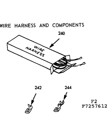Wire harness and components