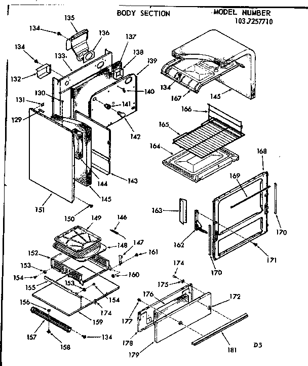 Body section