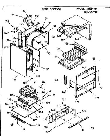 Body section