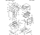 Kenmore 1037267810 body section diagram