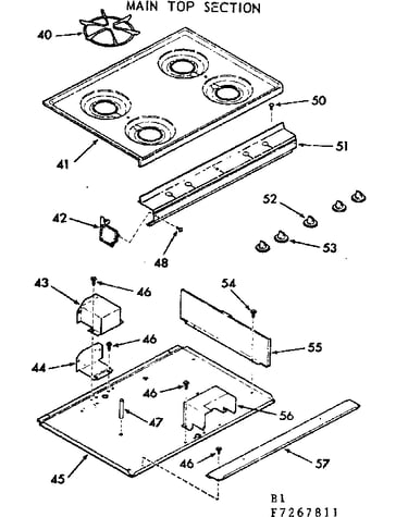 Main top section