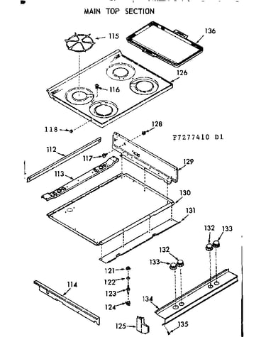 Main top section