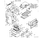 Kenmore 1037277560 body section diagram