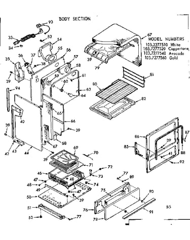Body section