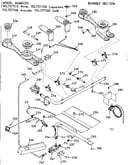 Burner section