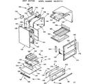 Kenmore 1037277710 body section diagram