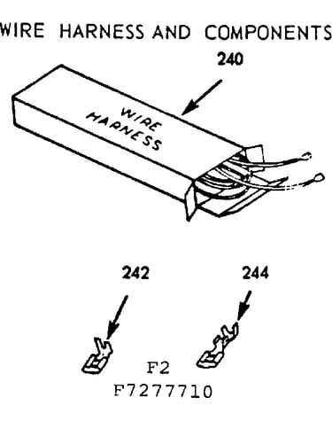 Wire harness and components