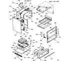 Kenmore 1037287610 body section diagram