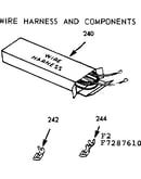Wire harness and components