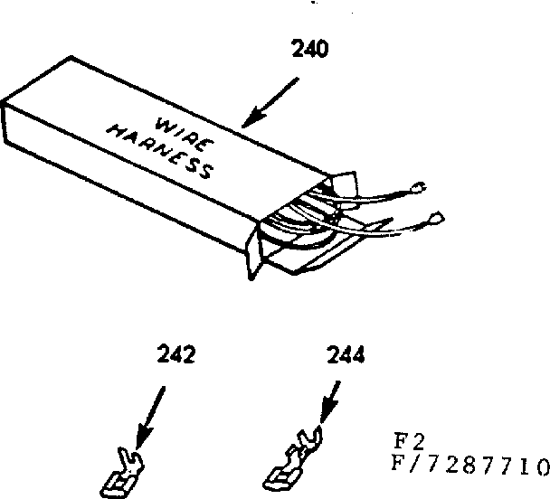 WIRE HARNESS AND COMPONENTS