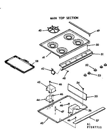 Main top section