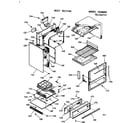 Kenmore 1037287711 body section diagram