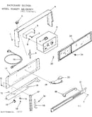 Backguard section