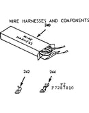 Wire harness and components
