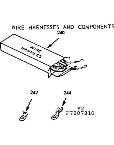 Wire harness and components