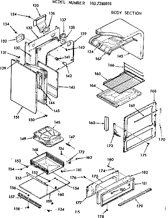 Body section