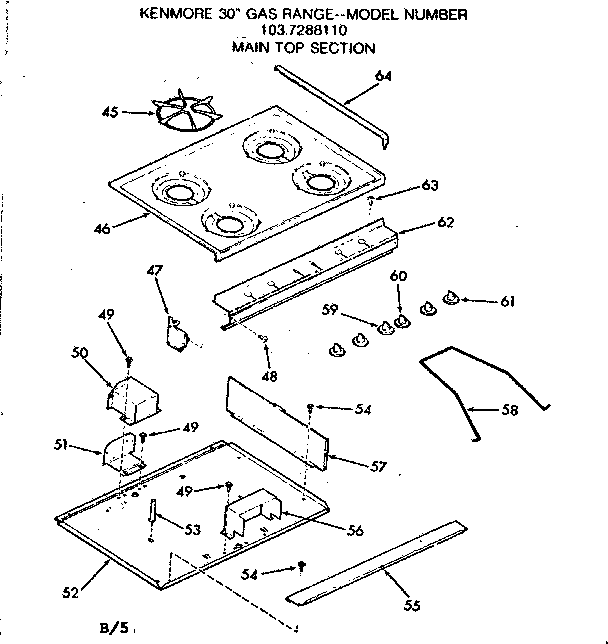 Main top section