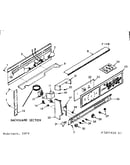 Backguard section