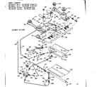 Kenmore 1037297440 burner section diagram