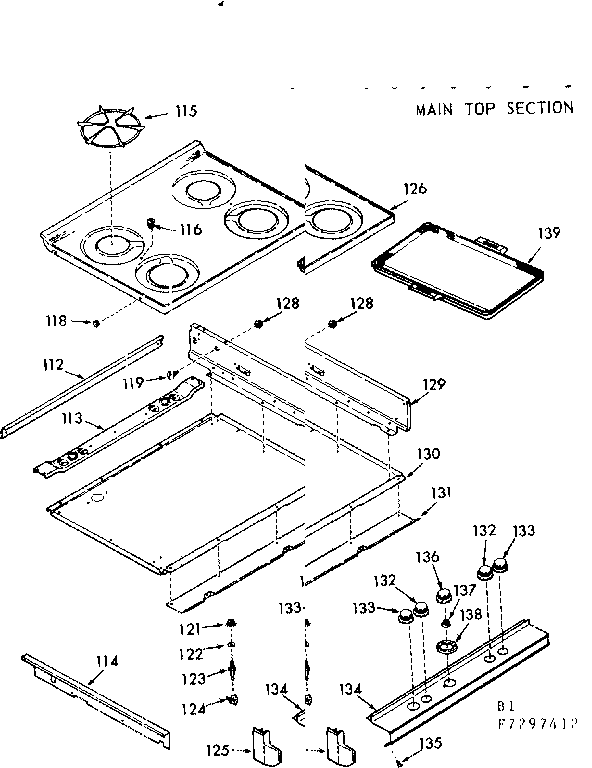 Main top section