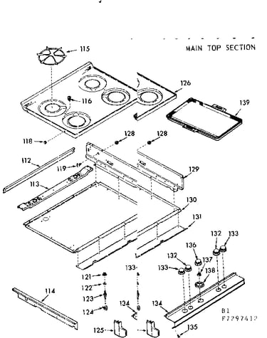 Main top section