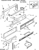 Backguard section