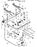 Burner section