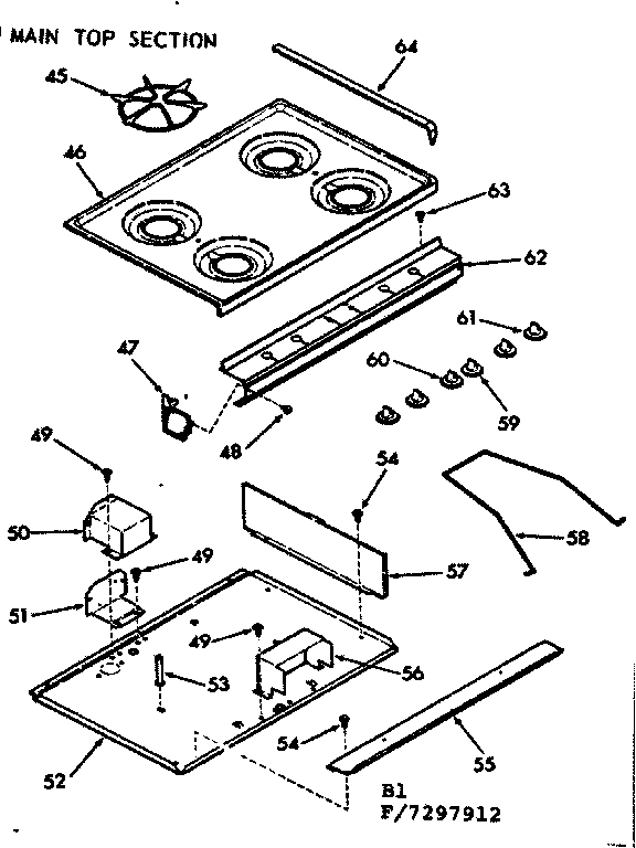Main top section