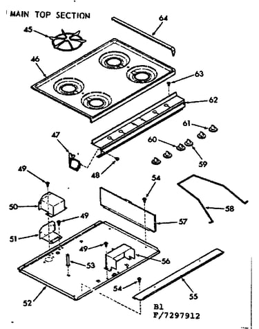 Main top section