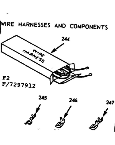 Wire harness and components