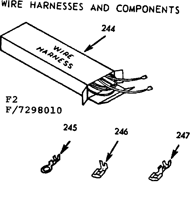 Wire harnesses and components