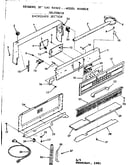 Backguard section