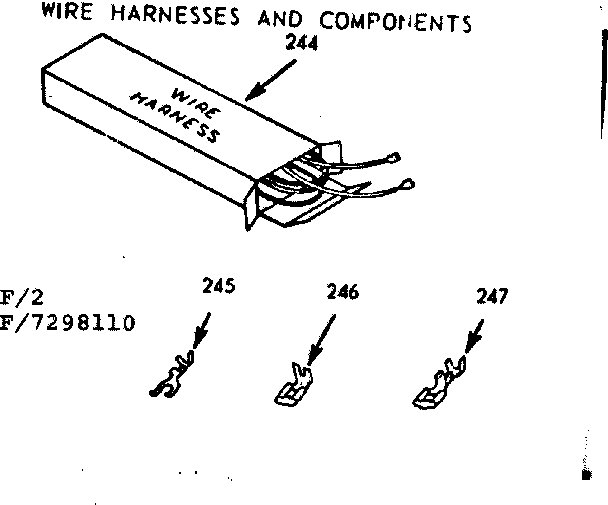 Wire harnesses and components