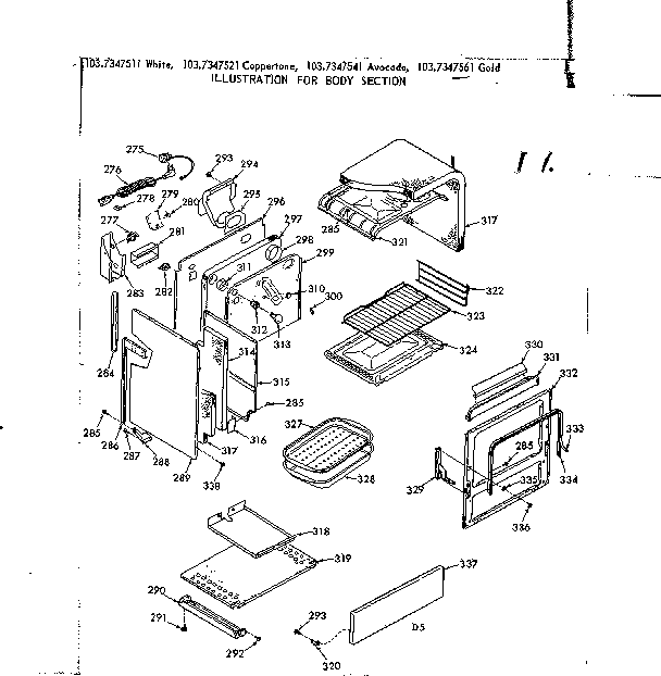 Body section