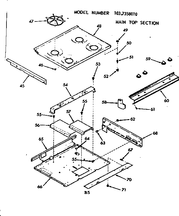 Main top section
