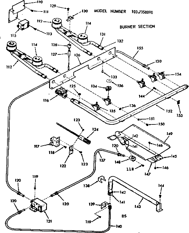 BURNER SECTION