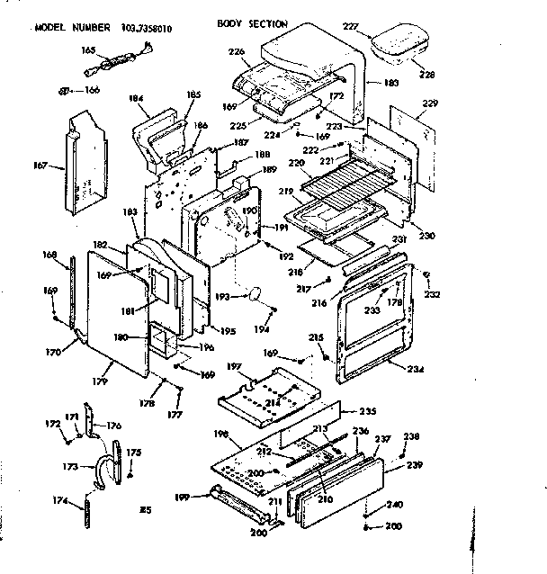 Body section