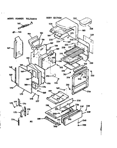 Body section