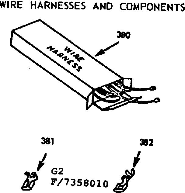 Wire harnesses and components