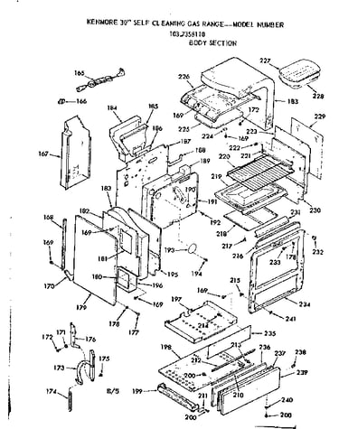 Body section