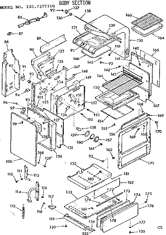 Body section