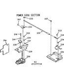 Power lock section