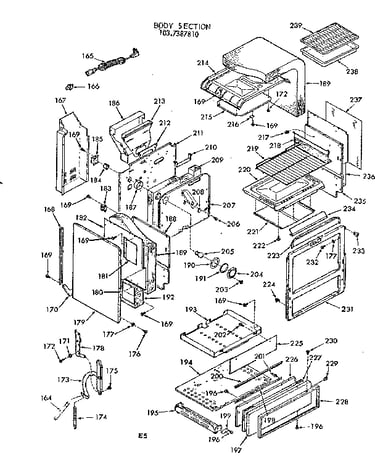 Body section