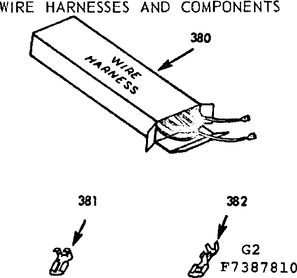 WIRE HARNESSES AND COMPONENTS