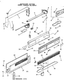 Backguard section